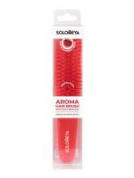 Арома-расческа для волос с мягкими зубьями с ароматом Solomeya Aroma Hair Brush with Soft bristles, 1 шт